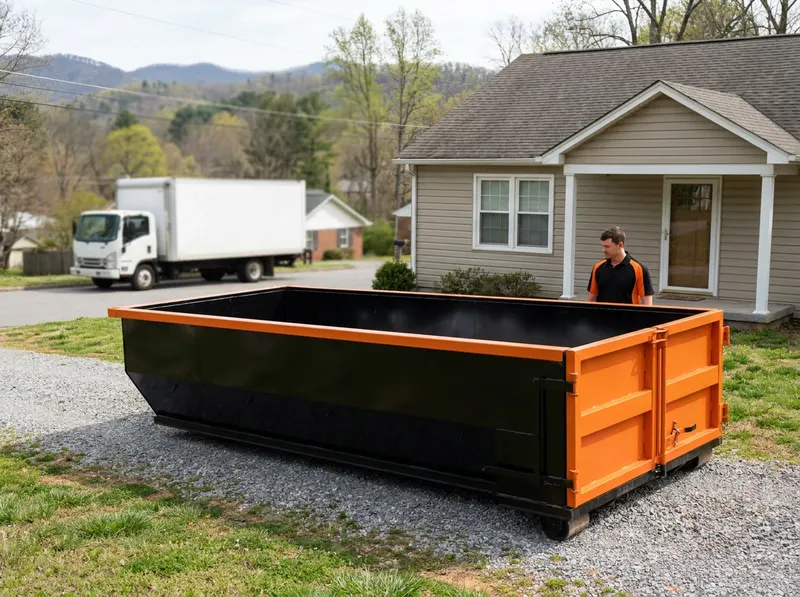 10-Yard Dumpster Rental in Asheville, NC
