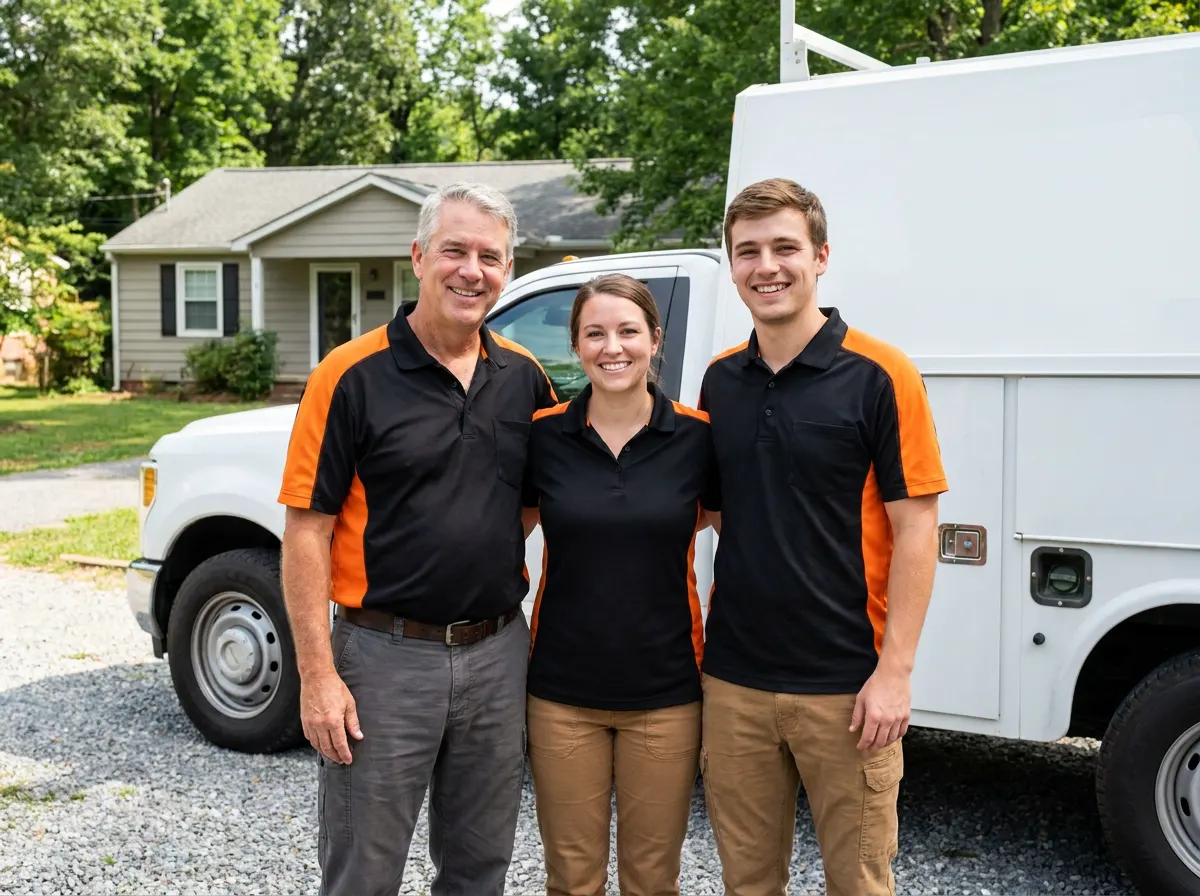 Westward Dumpster Rental dumpster rental service team in Asheville, NC